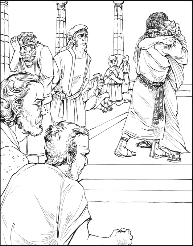 Joseph Colouring Page 3